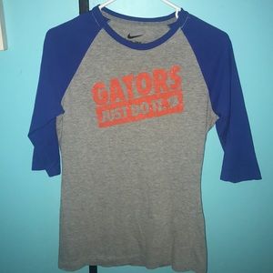 Florida gator 3/4 sleeve tee